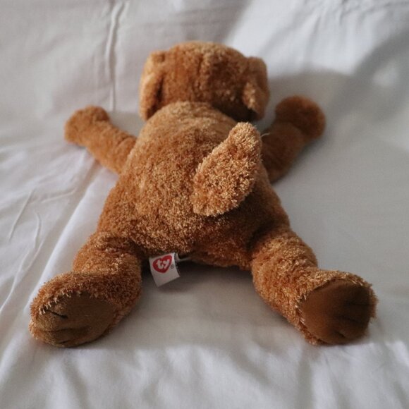 Ty Brown Classic Plush Stuffed Beanie Animal Dog 1999 - Picture 4 of 6